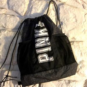 New! Victoria Secret bag drawstring backpack